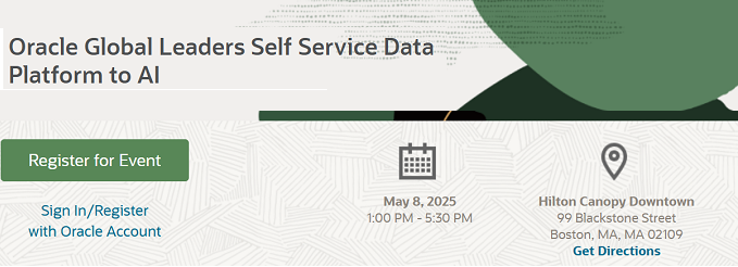 Oracle Code One Event OneGlobe is proud to partner with Oracle to co-host the Global Leaders ...